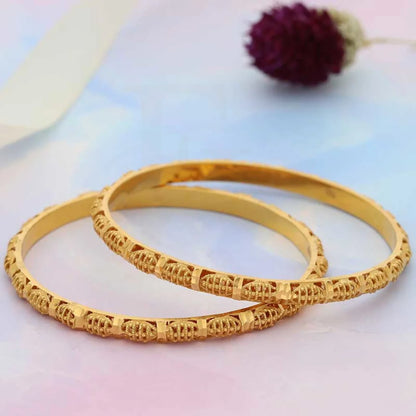 Gold Baby Bangles In 22Kt - Fkjbng22K1944