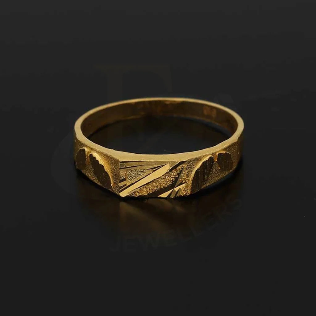 Gold Baby Ring 22Kt - Fkjrn22K3823 Rings