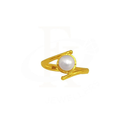 Gold Baby Solitaire Ring 22Kt - Fkjrn1898 Rings