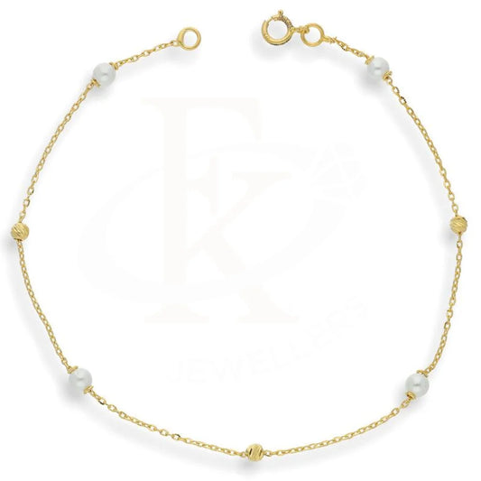 Gold Balls Bracelet 21Kt - Fkjbrl21K2273 Bracelets