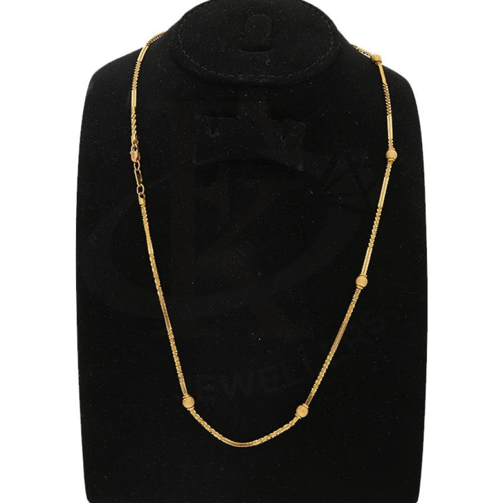 Gold Balls Chain 22Kt - Fkjcn22K2162 Chains