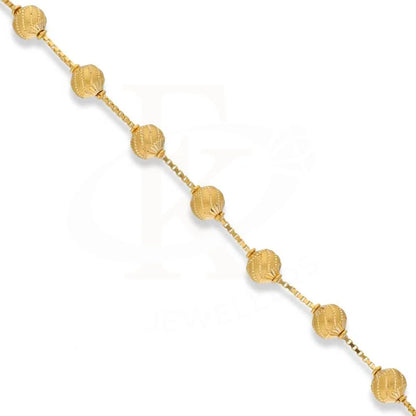 Gold Balls Shaped Bracelet 22Kt - Fkjbrl22K3007 Bracelets