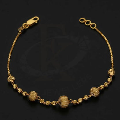 Gold Balls Shaped Bracelet 22Kt - Fkjbrl22K3011 Bracelets