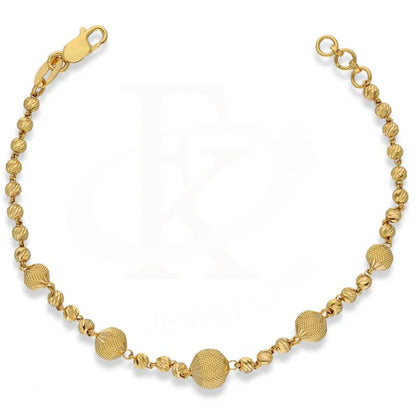 Gold Balls Shaped Bracelet 22Kt - Fkjbrl22K3014 Bracelets