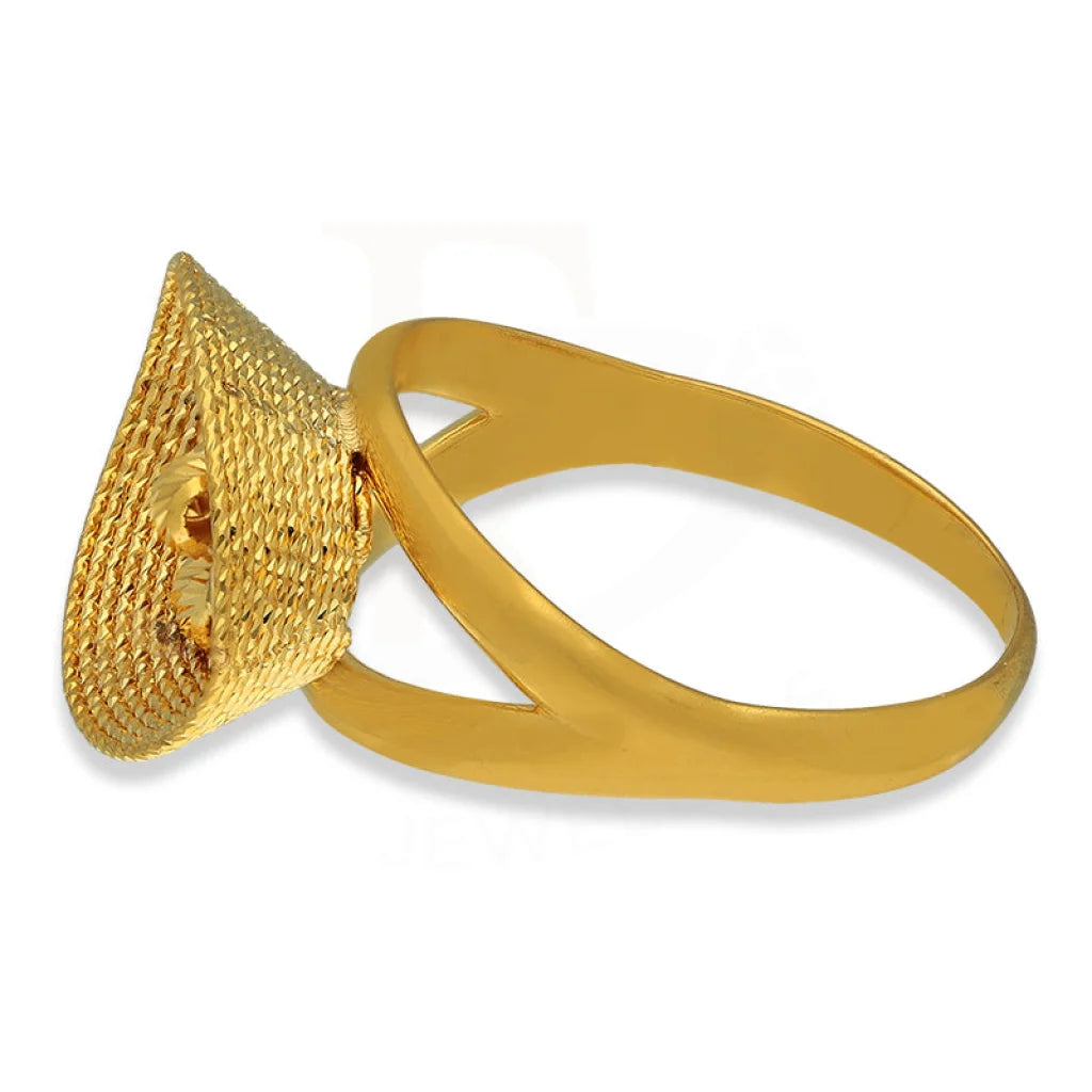 Gold Beads Ring 22Kt - Fkjrn22K3846 Rings