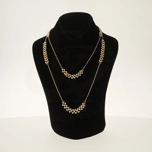 Gold Beads Necklace 18Kt - Fkjnkl18K5285 Necklaces