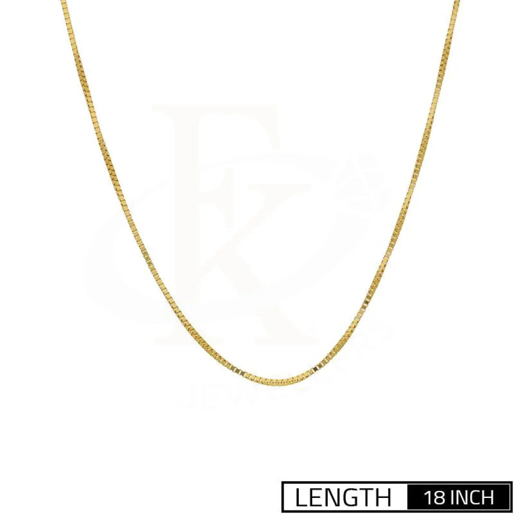 Gold Box Chain 18Kt - Fkjcn18K2095 1.700 Chains