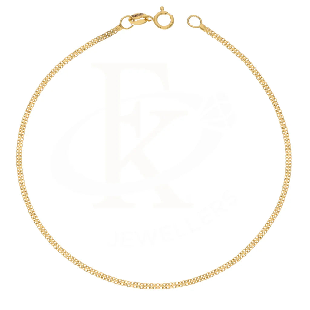 Gold Box Link Bracelet 21Kt - Fkjbrl21Km8354 Bracelets