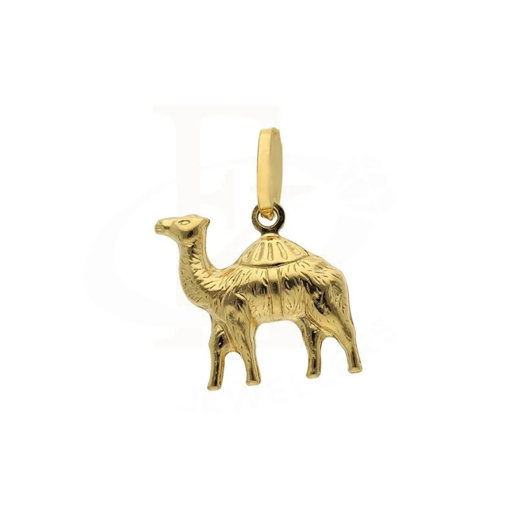 Gold Camel Pendant 18Kt - Fkjpnd18K2522 Pendants