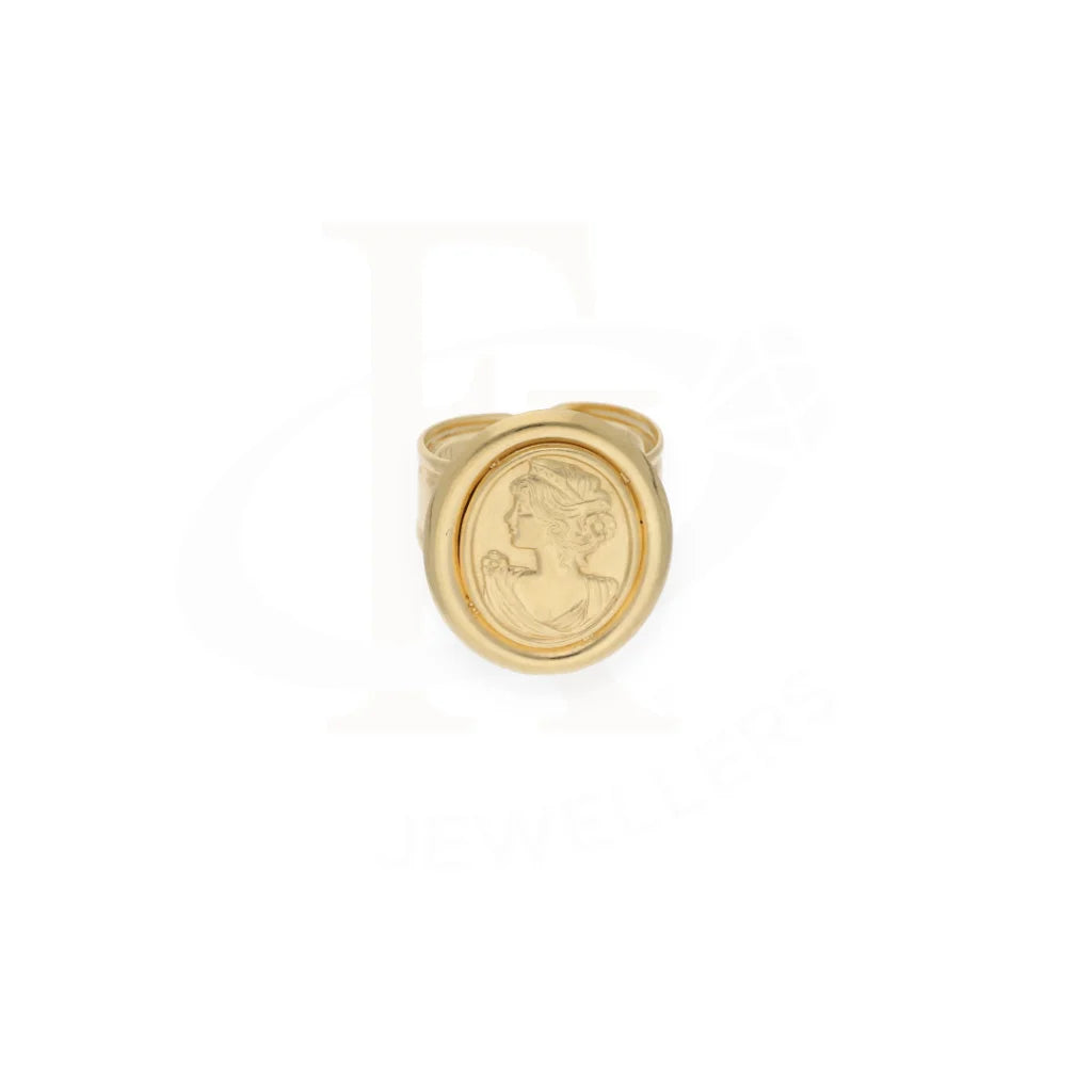 Gold Cameo Ring 18Kt - Fkjrn18K7888 Rings