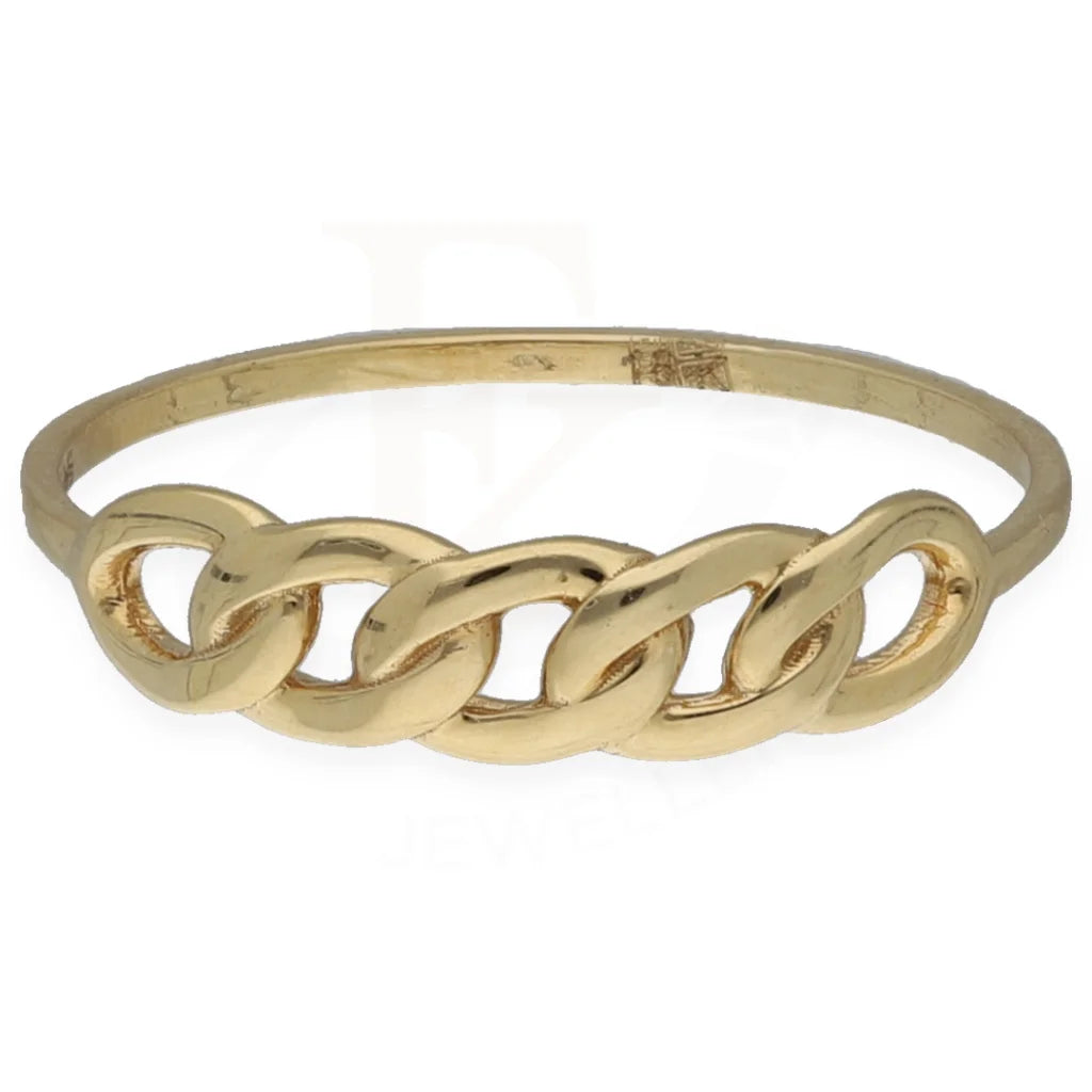 Gold Chain Link Ring 18Kt - Fkjrn18K7333 Rings