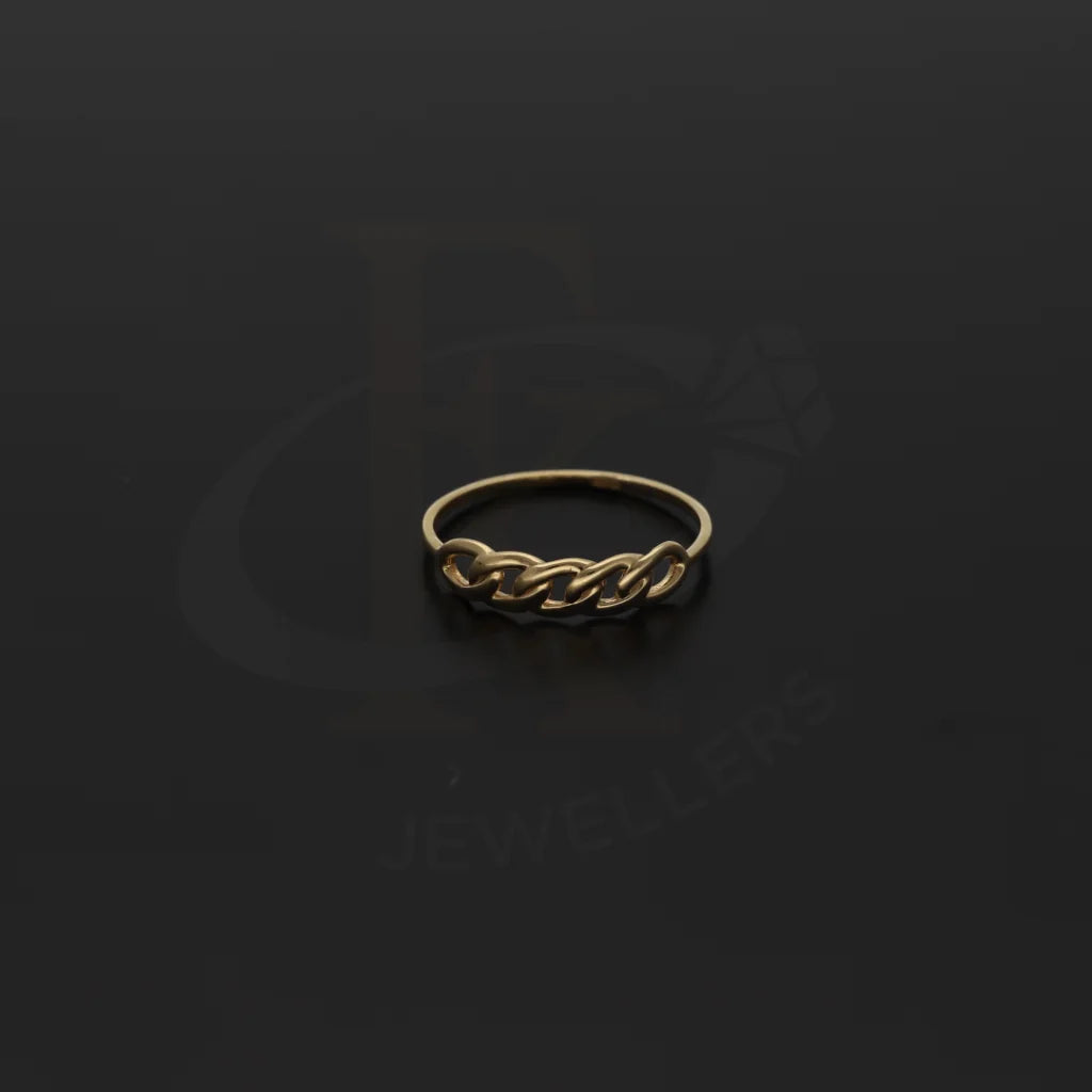 Gold Chain Link Ring 18Kt - Fkjrn18K7333 Rings