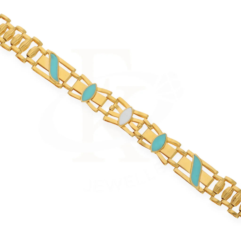 Gold Classic Bracelet 21Kt - Fkjbrl21Km8160 Bracelets