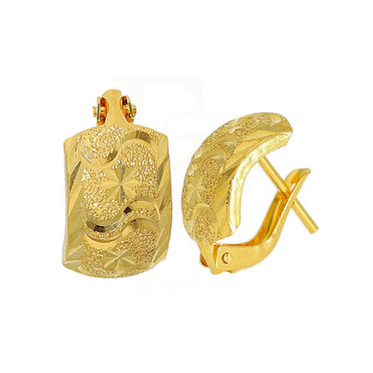 Gold Clip Earrings 18Kt - Fkjern1770