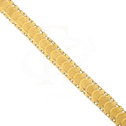 Gold Coins Bracelet 21Kt - Fkjbrl21K2495 Bracelets