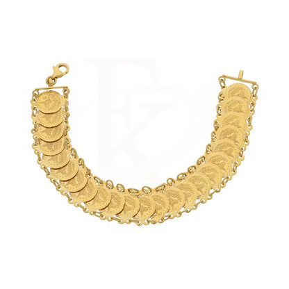 Gold Coins Bracelet 21Kt - Fkjbrl21K2495 Bracelets