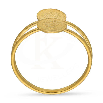 Gold Coins Ring 21Kt - Fkjrn21K3394 Rings