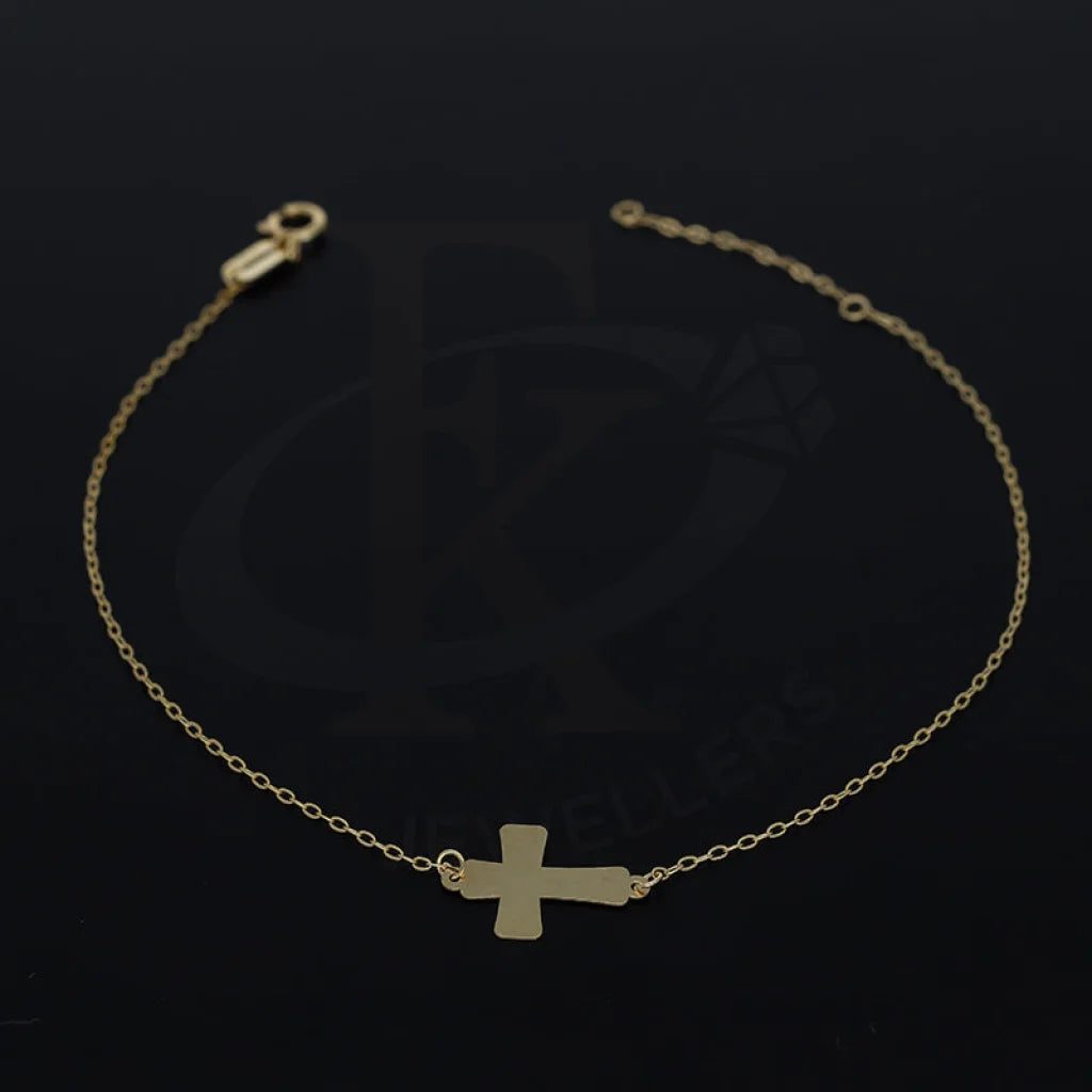 Gold Cross Bracelet 18Kt - Fkjbrl18Km5370 Bracelets