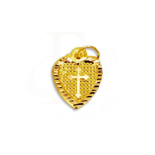 Gold Cross Pendant 18Kt - Fkjpnd1225 Pendants