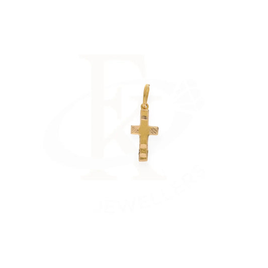 Gold Cross Pendant 21Kt - Fkjpnd21K7570 Pendants