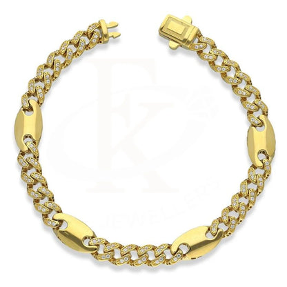 Gold Curb Bracelet 18Kt - Fkjbrl18K2704 Bracelets