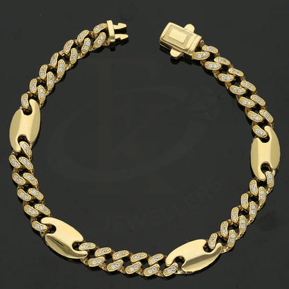 Gold Curb Bracelet 18Kt - Fkjbrl18K2704 Bracelets