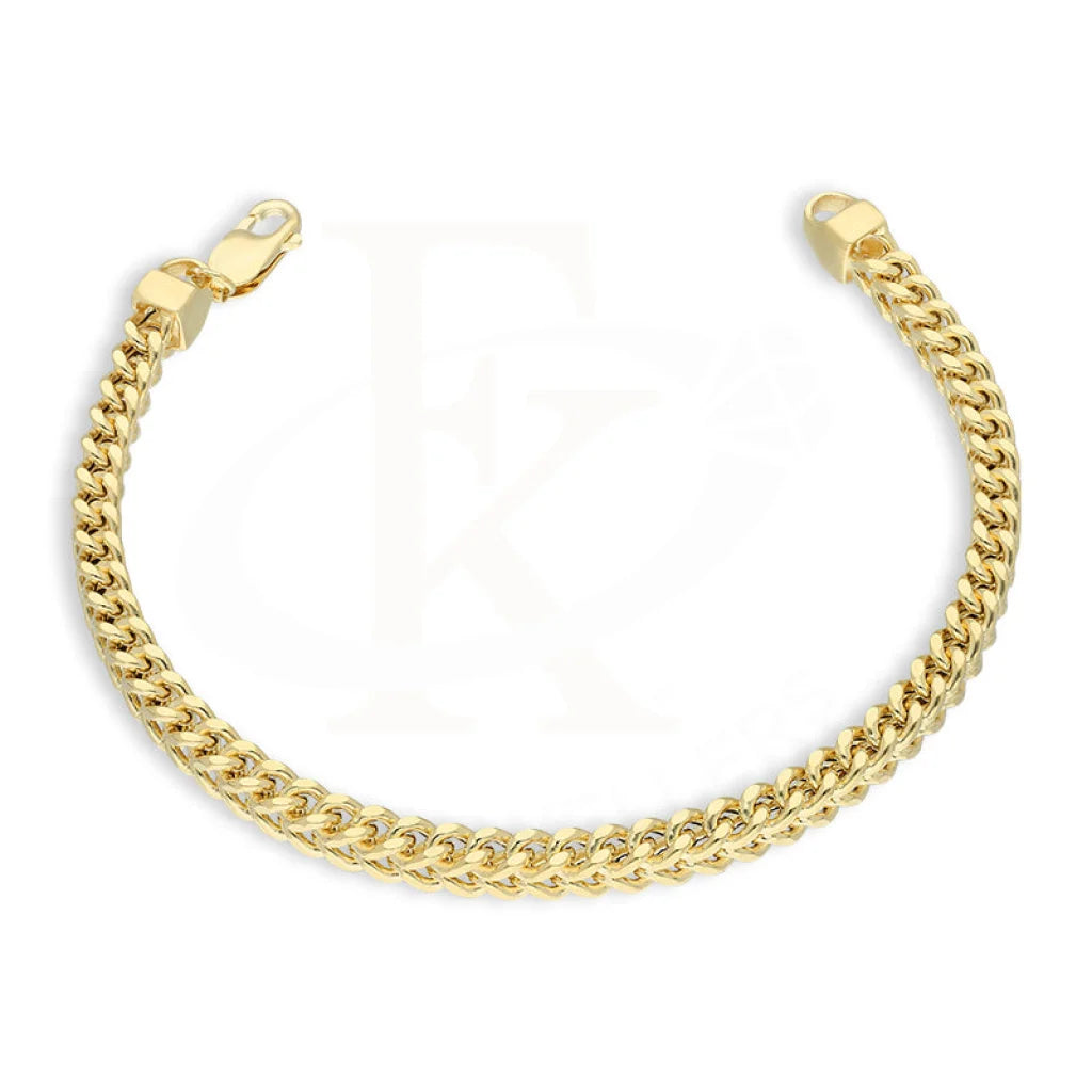 Gold Curb Bracelet 22Kt - Fkjbrl22K5196 Bracelets