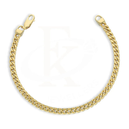 Gold Curb Bracelet 22Kt - Fkjbrl22K5196 Bracelets