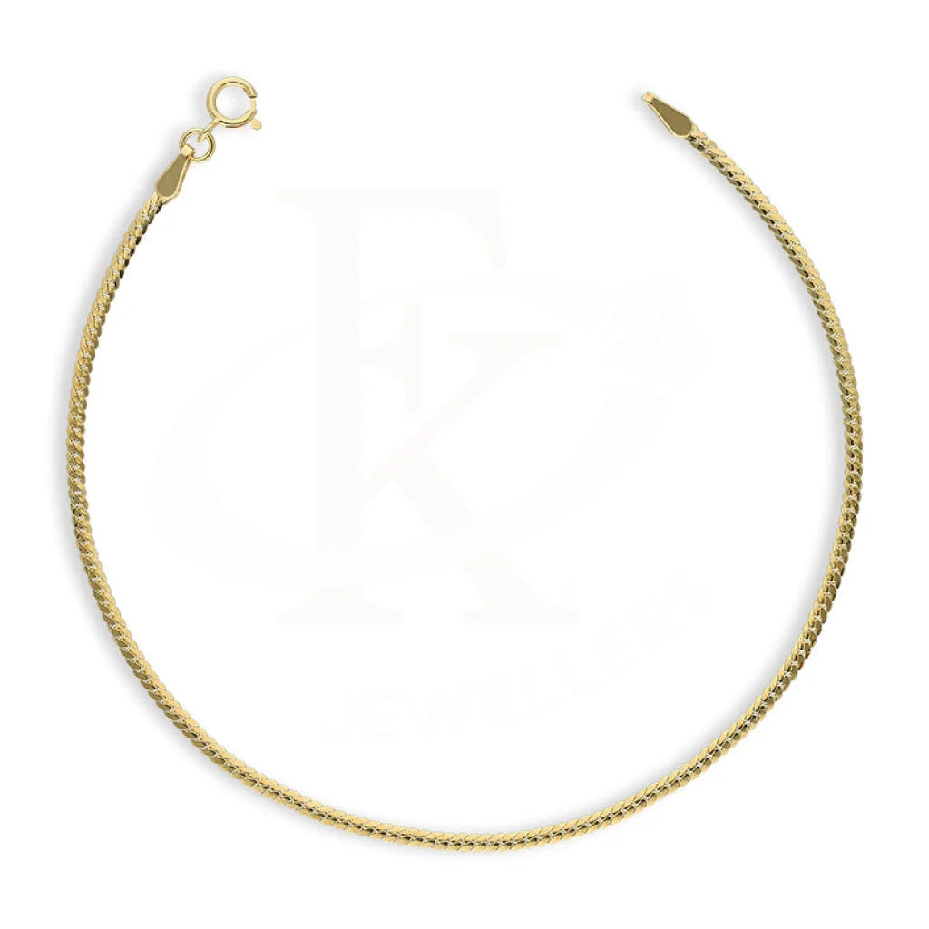 Gold Curb Bracelet 18Kt - Fkjbrl18K5252 Bracelets