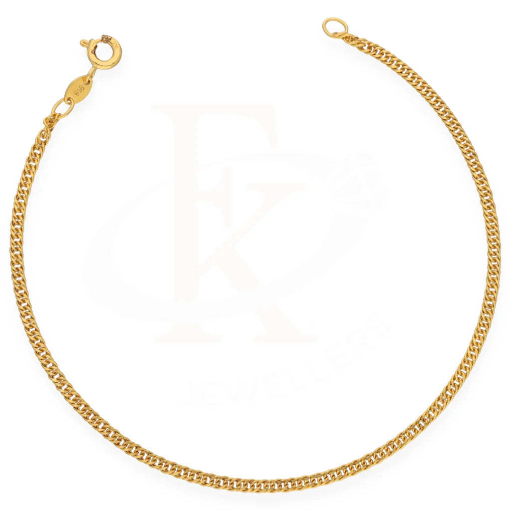 Gold Curb Bracelet 18Kt - Fkjbrl18K7351 Bracelets