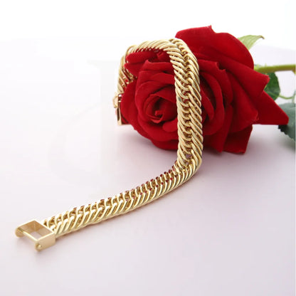 Gold Curb Bracelet 18Kt - Fkjbrl18K8307 Bracelets