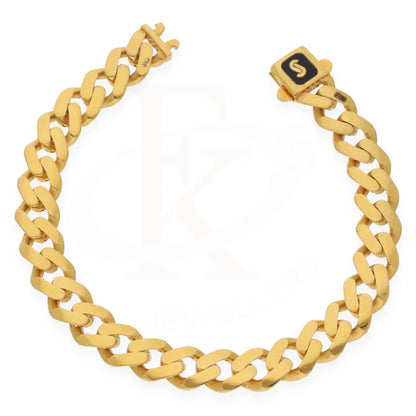 Gold Curb Bracelet 21Kt - Fkjbrl21Km8147 Bracelets