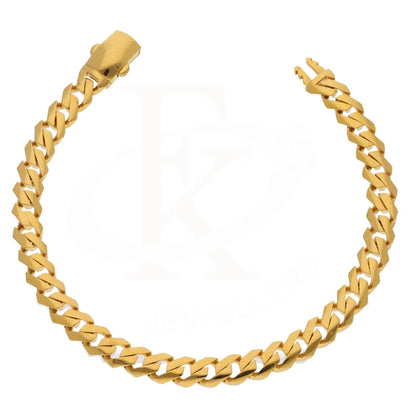 Gold Curb Bracelet 21Kt - Fkjbrl21Km8341 Bracelets