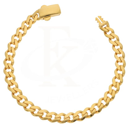 Gold Curb Bracelet 21Kt - Fkjbrl21Km8343 Bracelets