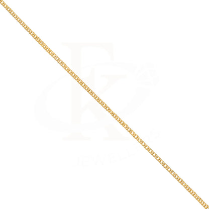 Gold Curb Bracelet 21Kt - Fkjbrl21Km8364 Bracelets