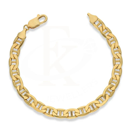 Gold Curb Mens Bracelet 18Kt - Fkjbrl18K2969 Bracelets