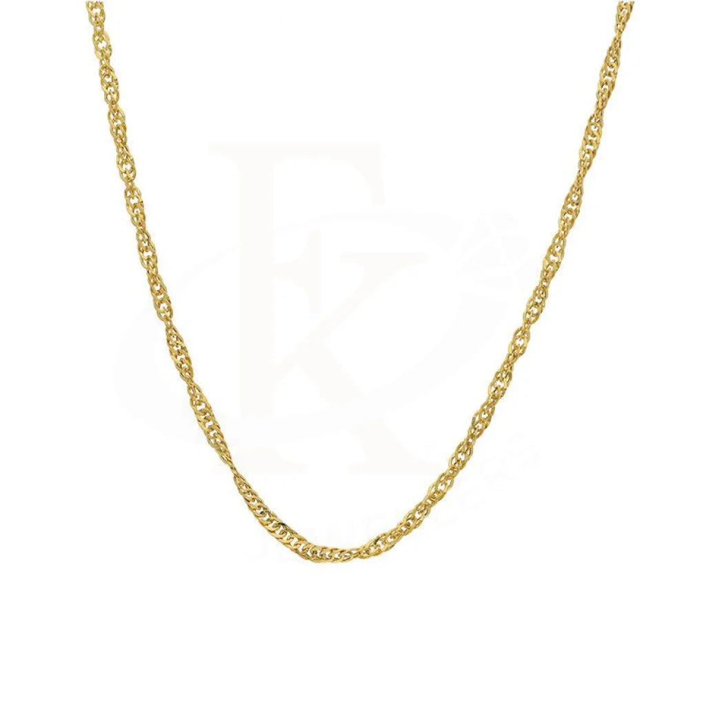 Gold Disco Chain 18Kt - Fkjcn2067 Chains