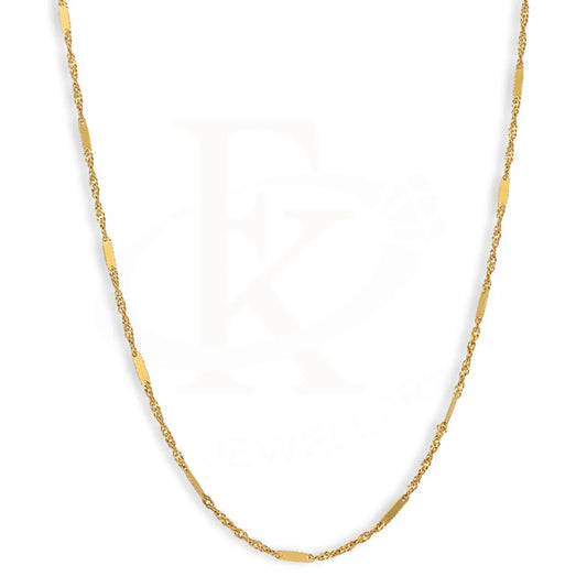 Gold Disco Chain 22Kt - Fkjcn22K5625 Chains