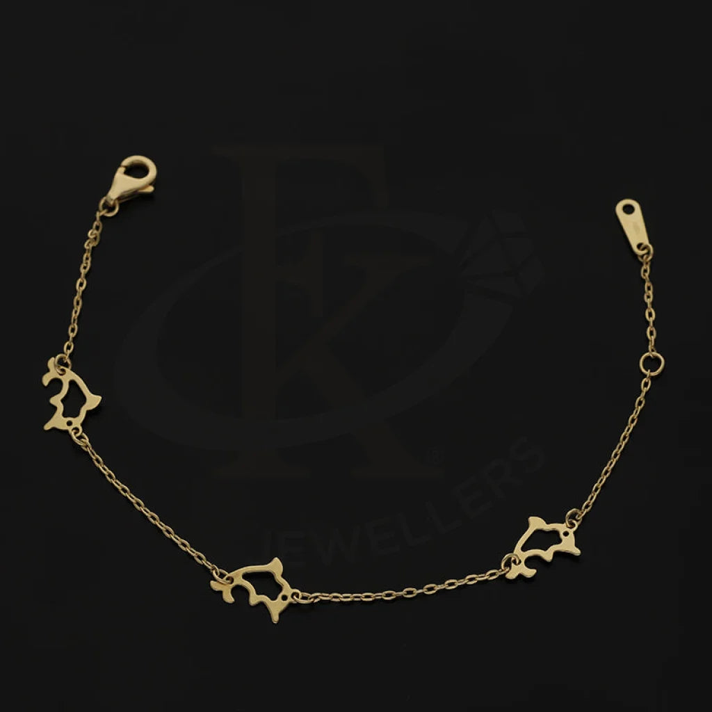 Gold Dolphin Baby Bracelet 18Kt - Fkjbrl18K5332 Bracelets