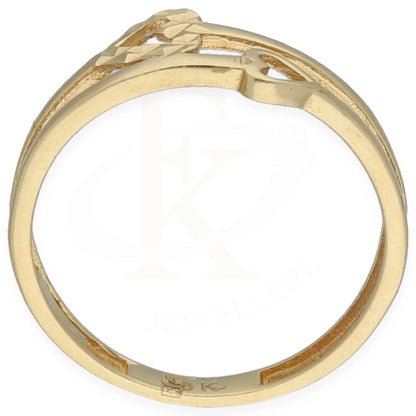 Gold Double Heart Ring 18Kt - Fkjrn18K7332 Rings