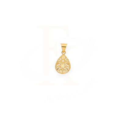 Gold Drop Pendant 21Kt - Fkjpnd21Km8216 Pendants