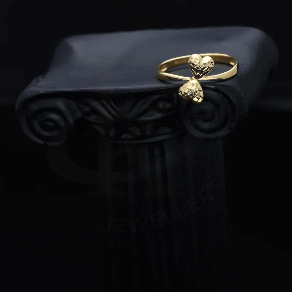 Heart Shaped Gold Ring 18Kt - Fkjrn18K7898 Rings