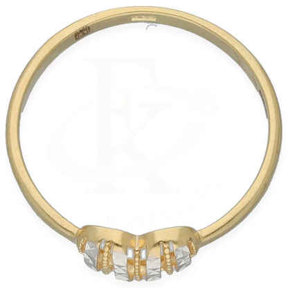 Gold Heart Shaped Ring 18Kt - Fkjrn18K7338 Rings