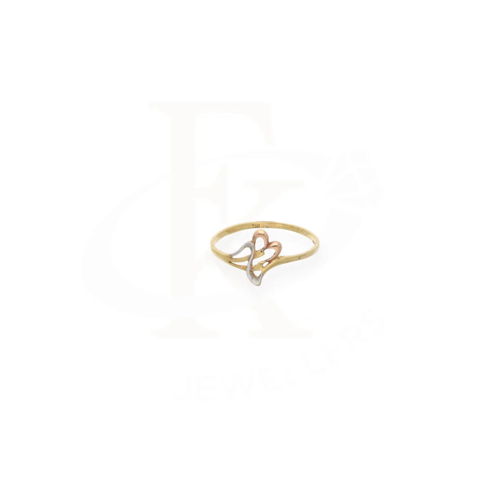 Gold Dual Tone Ring 18Kt - Fkjrn18K7902 Rings