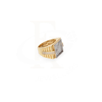 Gold Eagle Shaped Ring 18Kt - Fkjrn18K7873 Rings