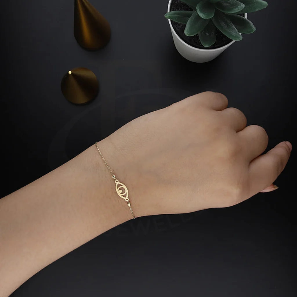 Gold Evil Eye Bracelet 18Kt - Fkjbrl18K5325 Bracelets