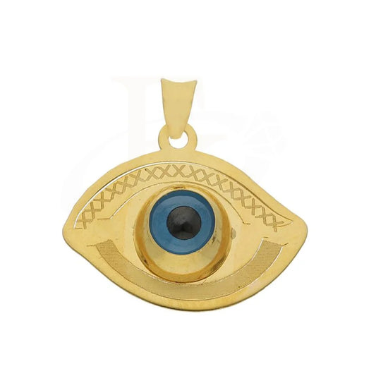 Gold Evil Eye Pendant 21Kt - Fkjpnd21K2439 Pendants