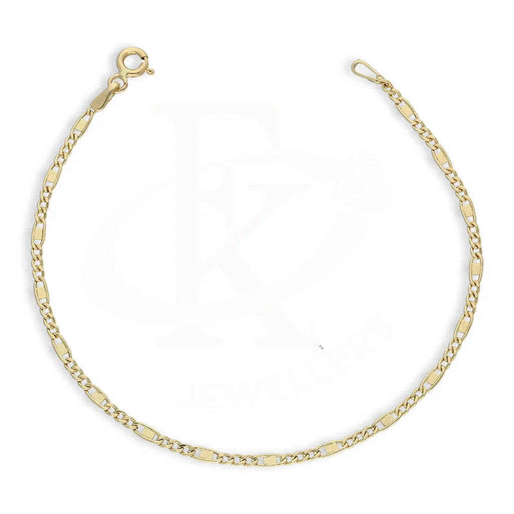 Gold Figaro Bracelet 18Kt - Fkjbrl18K5255 Bracelets