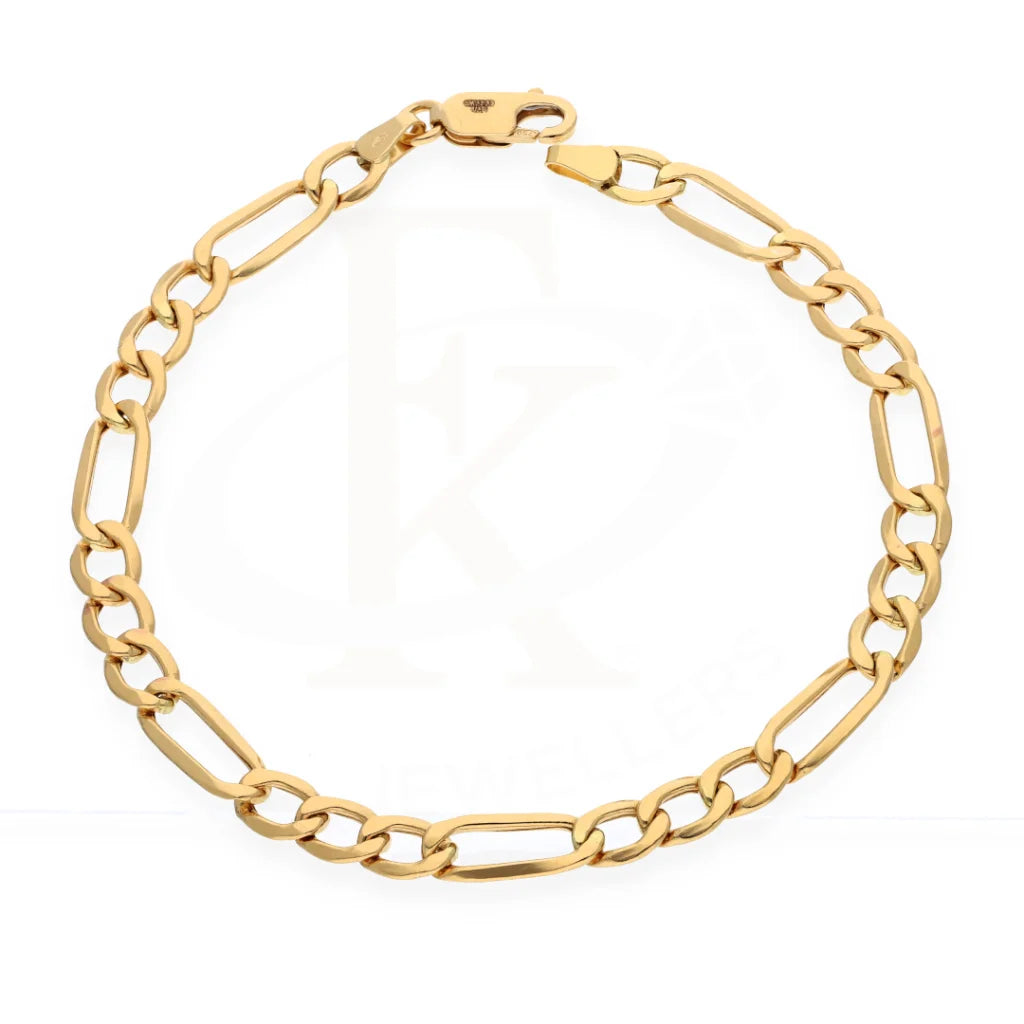 Gold Figaro Bracelet 18Kt - Fkjbrl18K8301 Bracelets