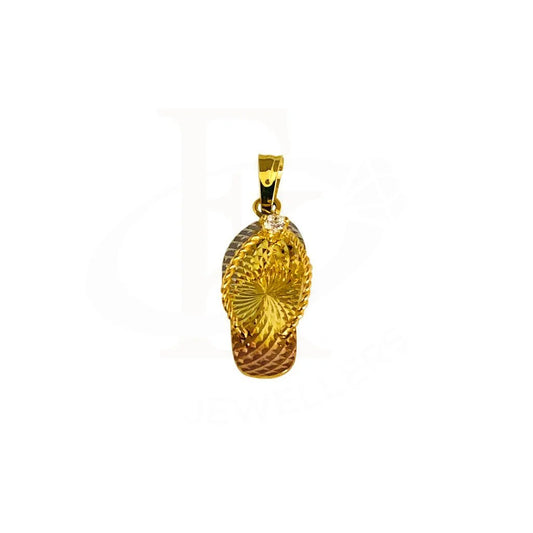 Gold Flip-Flop Pendant 18Kt - Fkjpnd1822 Pendants